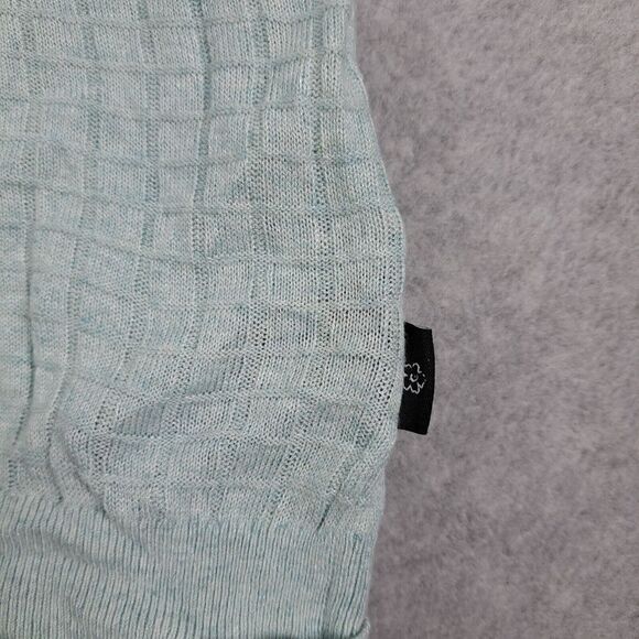 Ted Baker London Polo Shirt Womens Size 4 Viscose Linen Cotton - Picture 12 of 13